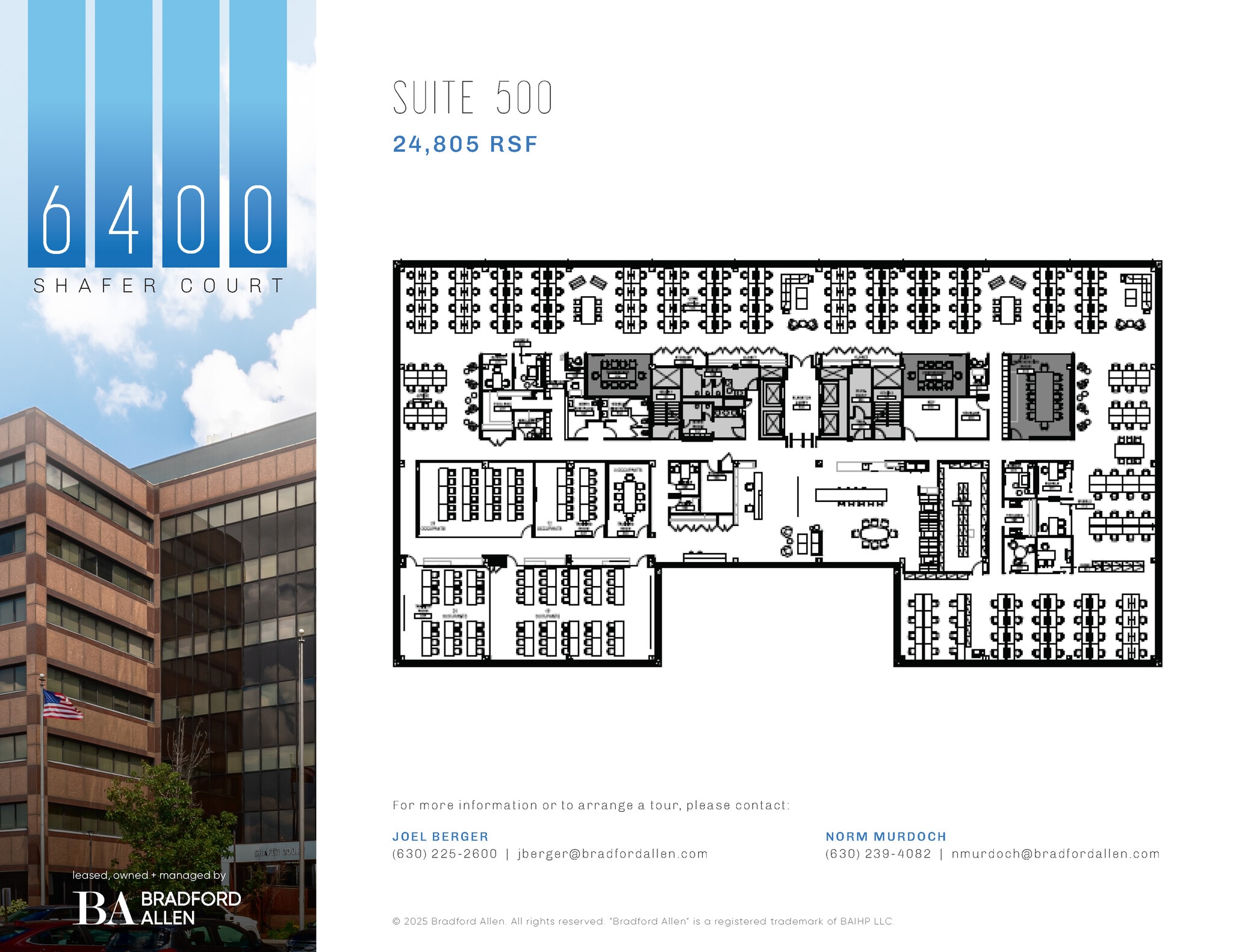 6400 Shafer Ct, Rosemont, IL à louer Plan d’étage– Image 1 sur 1