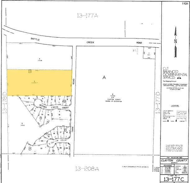 7393 Tara Rd, Jonesboro, GA à vendre - Plan cadastral – Image 3 sur 7
