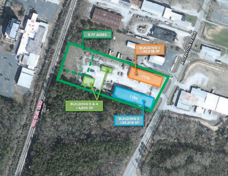1100 Atlantic Ave, Rocky Mount, NC à vendre - Photo de l’immeuble – Image 2 sur 2