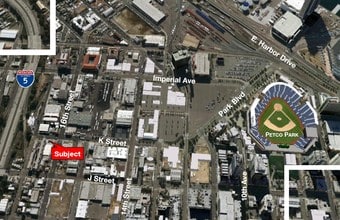 301 16th St, San Diego, CA - VUE AÉRIENNE  vue de carte