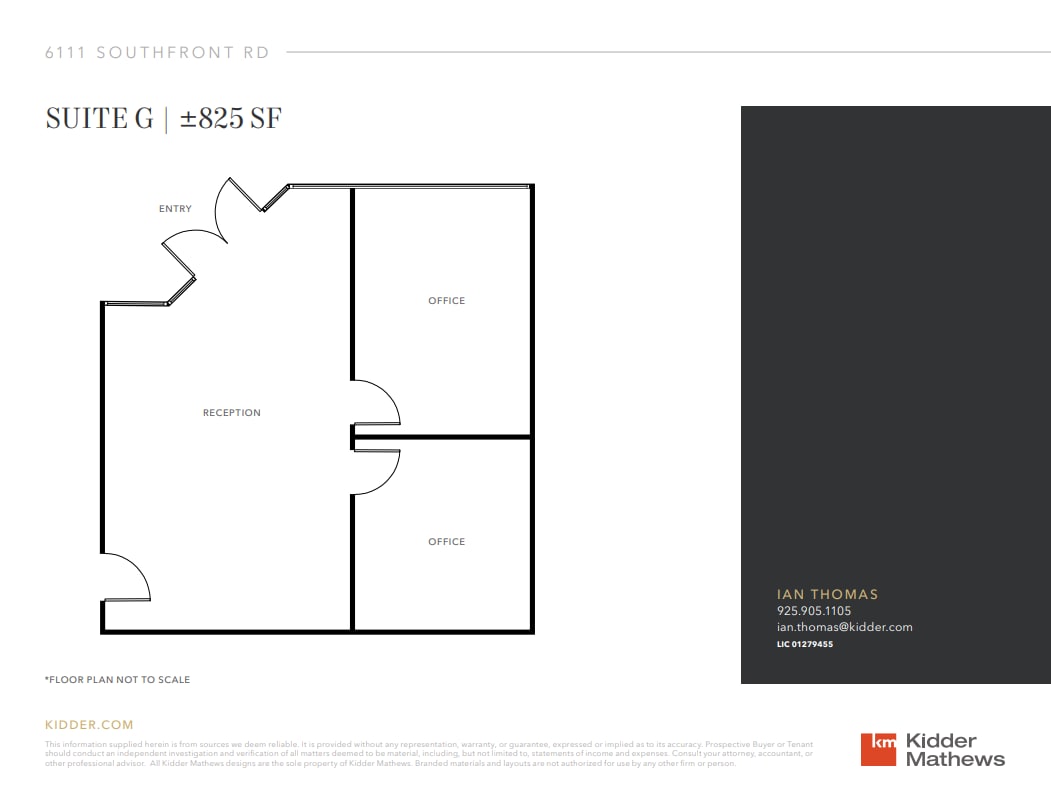6111 Southfront Rd, Livermore, CA à louer Plan d’étage– Image 1 sur 1