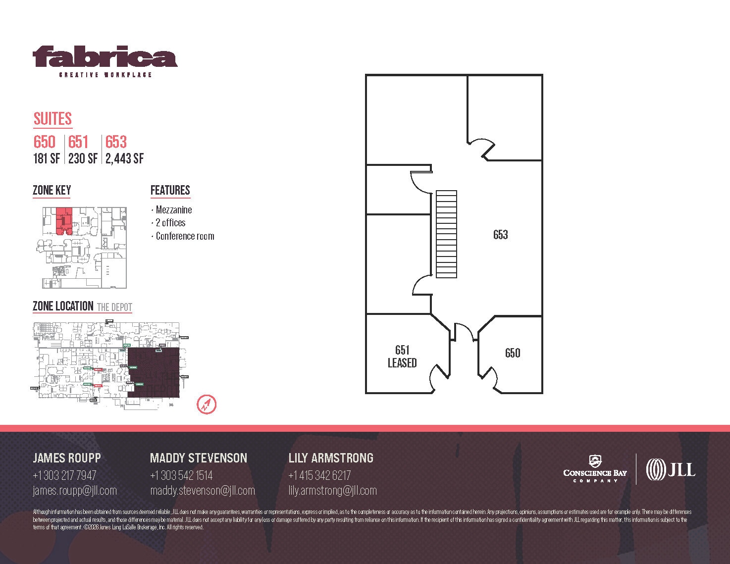 3001 Brighton Blvd, Denver, CO à louer Plan d’étage– Image 1 sur 1