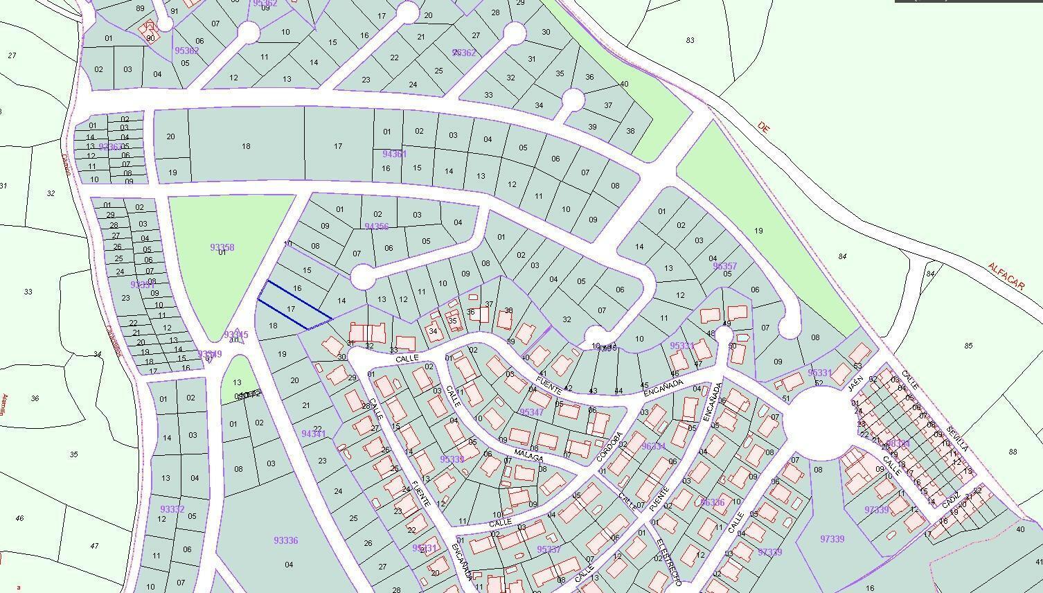Terrain dans Nívar, Granada à vendre Plan de site– Image 1 sur 4