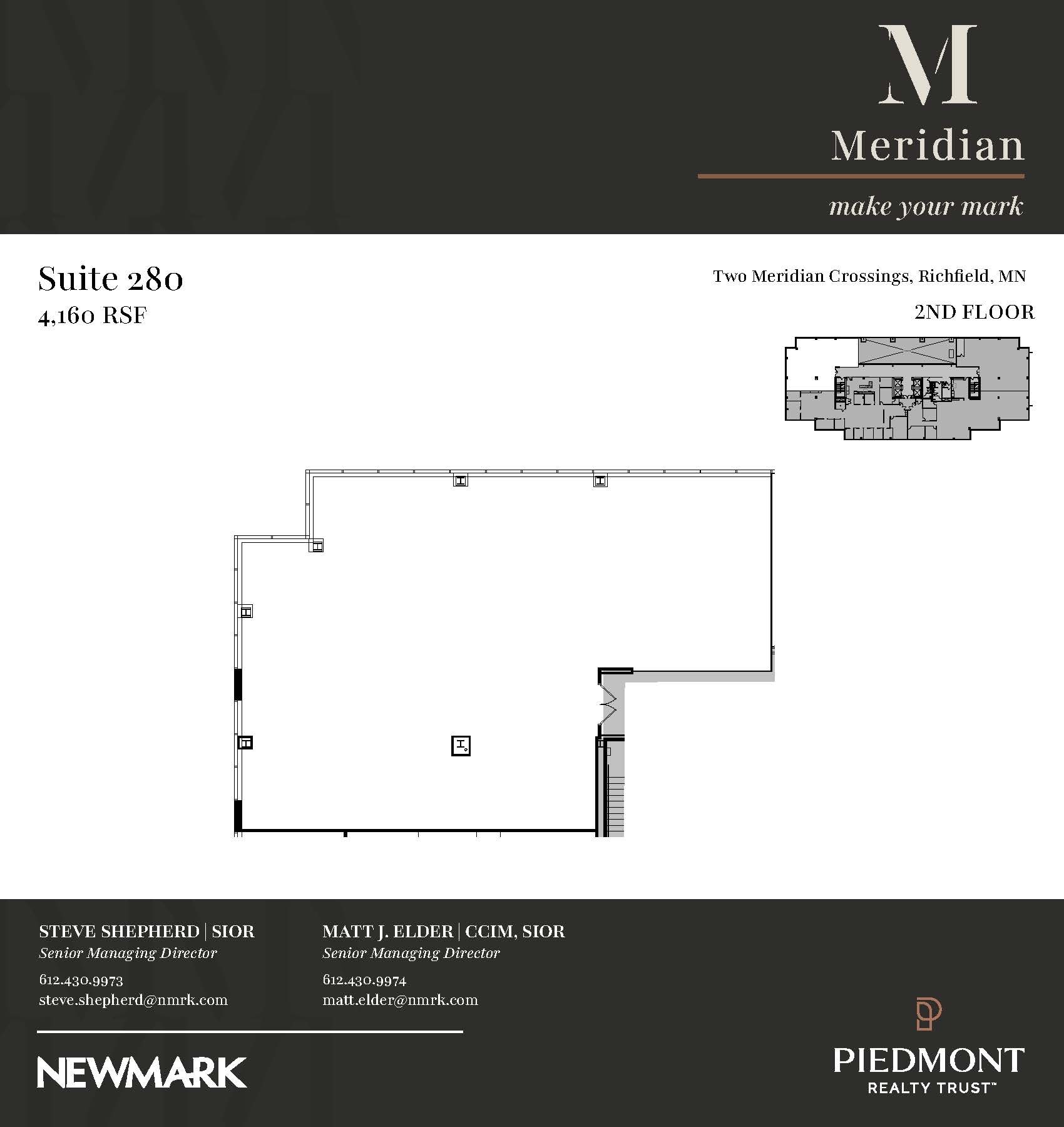 1 Meridian Crossings, Richfield, MN à louer Plan d’étage– Image 1 sur 1