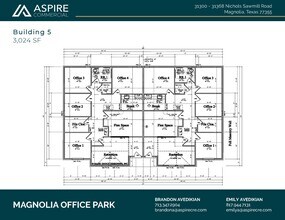 31368 Nichols Sawmill Rd, Magnolia, TX à louer Plan d’étage– Image 2 sur 2