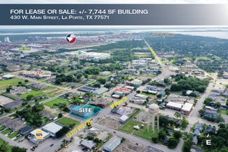 Plus de détails pour 430 W Main St, La Porte, TX - Local commercial à vendre