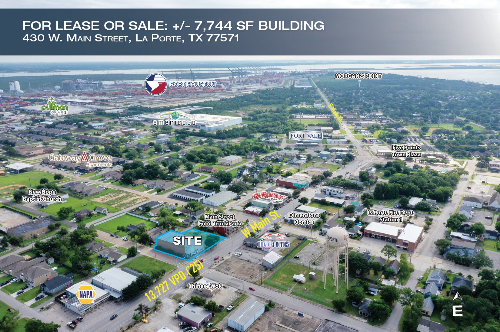 430 W Main St, La Porte, TX à vendre Photo de l’immeuble– Image 1 sur 4