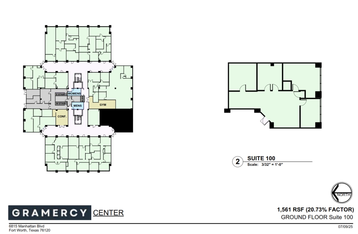 6815 Manhattan Blvd, Fort Worth, TX à louer Plan d’étage– Image 1 sur 1