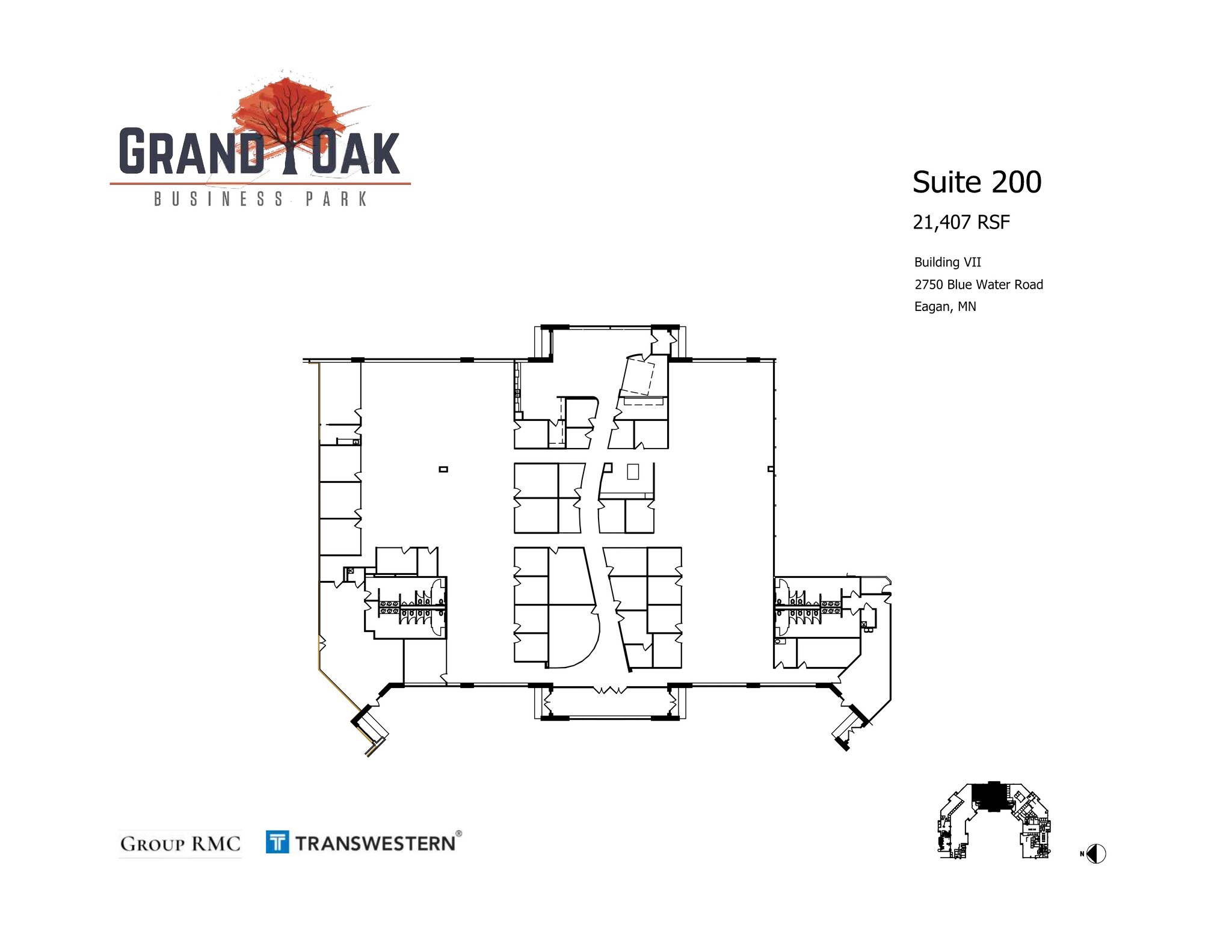 860 Blue Gentian Rd, Eagan, MN à louer Plan de site– Image 1 sur 1