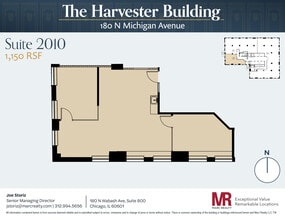 180 N Michigan Ave, Chicago, IL à louer Plan d’étage– Image 1 sur 5