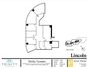 2777 N Stemmons Fwy, Dallas, TX à louer Plan d’étage– Image 1 sur 1