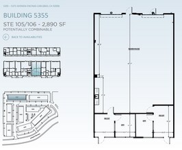 5205 Avenida Encinas, Carlsbad, CA à louer Plan d’étage– Image 2 sur 2