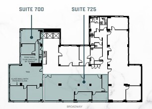 1440 Broadway, Oakland, CA à louer Plan d’étage– Image 1 sur 1