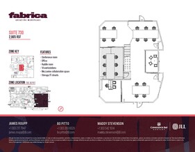 3001 Brighton Blvd, Denver, CO à louer Plan d’étage– Image 2 sur 3