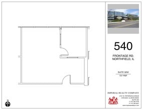 540-550 W Frontage Rd, Northfield, IL à louer Plan de site– Image 1 sur 1