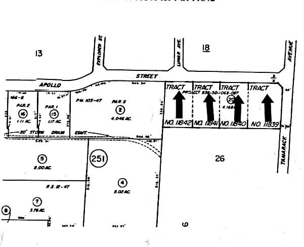 450 Apollo St, Brea, CA à vendre - Plan cadastral – Image 2 sur 6