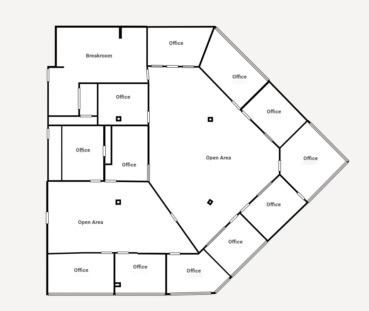 4401 W Kennedy Blvd, Tampa, FL à louer Plan d’étage– Image 1 sur 1
