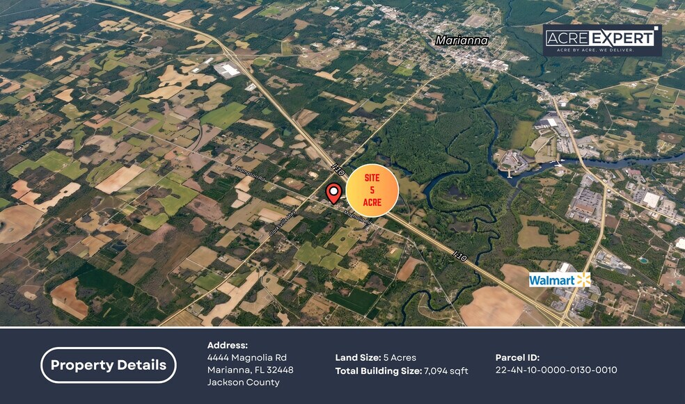 4444 Magnolia Rd, Marianna, FL à vendre - Photo de l’immeuble – Image 2 sur 3
