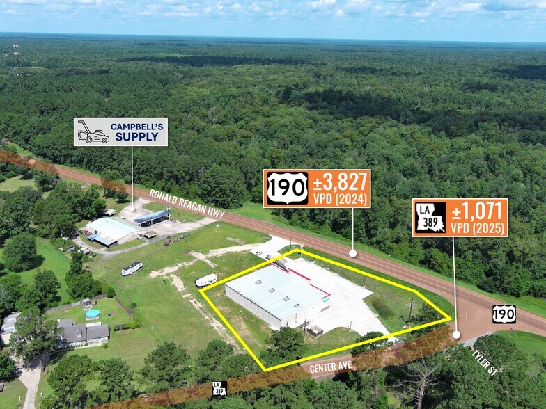 11787 Highway 190 W, Merryville, LA à louer - Photo de l’immeuble – Image 2 sur 9