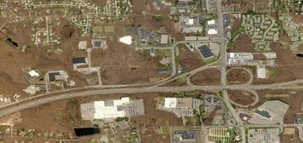 LaCroix Dr, West Warwick, RI - Vue aérienne vue de carte