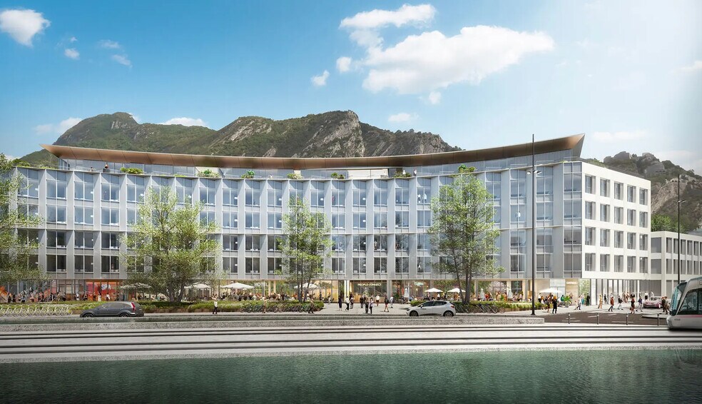 Bureau dans Grenoble à louer - Photo de l’immeuble – Image 2 sur 5