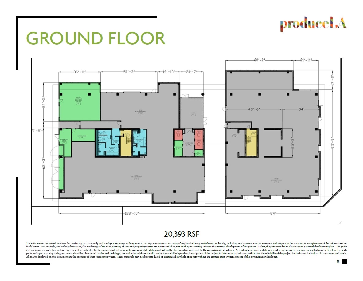 640 S Santa Fe Ave, Los Angeles, CA à louer Plan d’étage– Image 1 sur 1