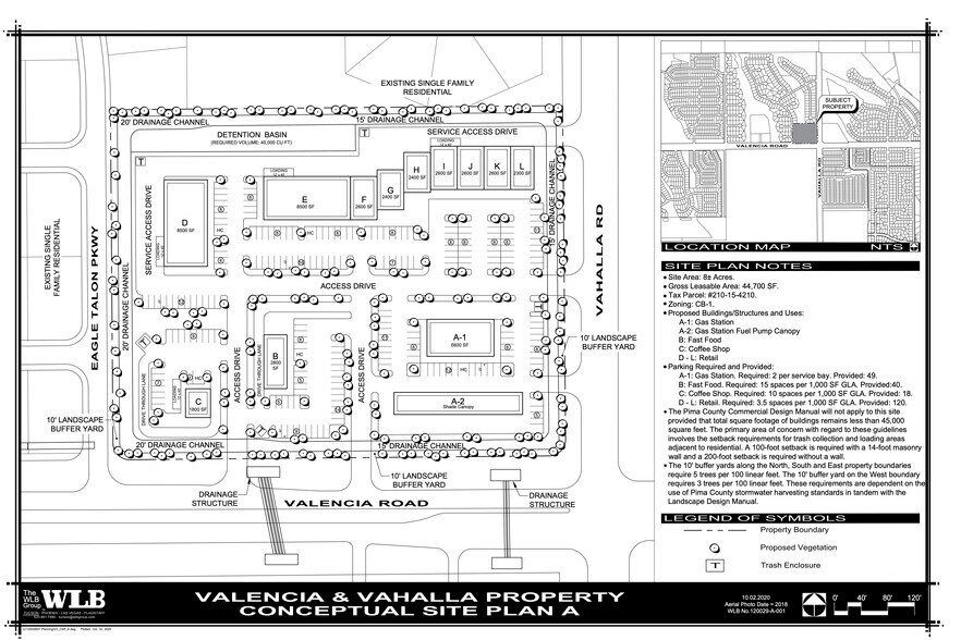 7800 Valencia Road, Tucson, AZ à vendre - Plan de site – Image 3 sur 3