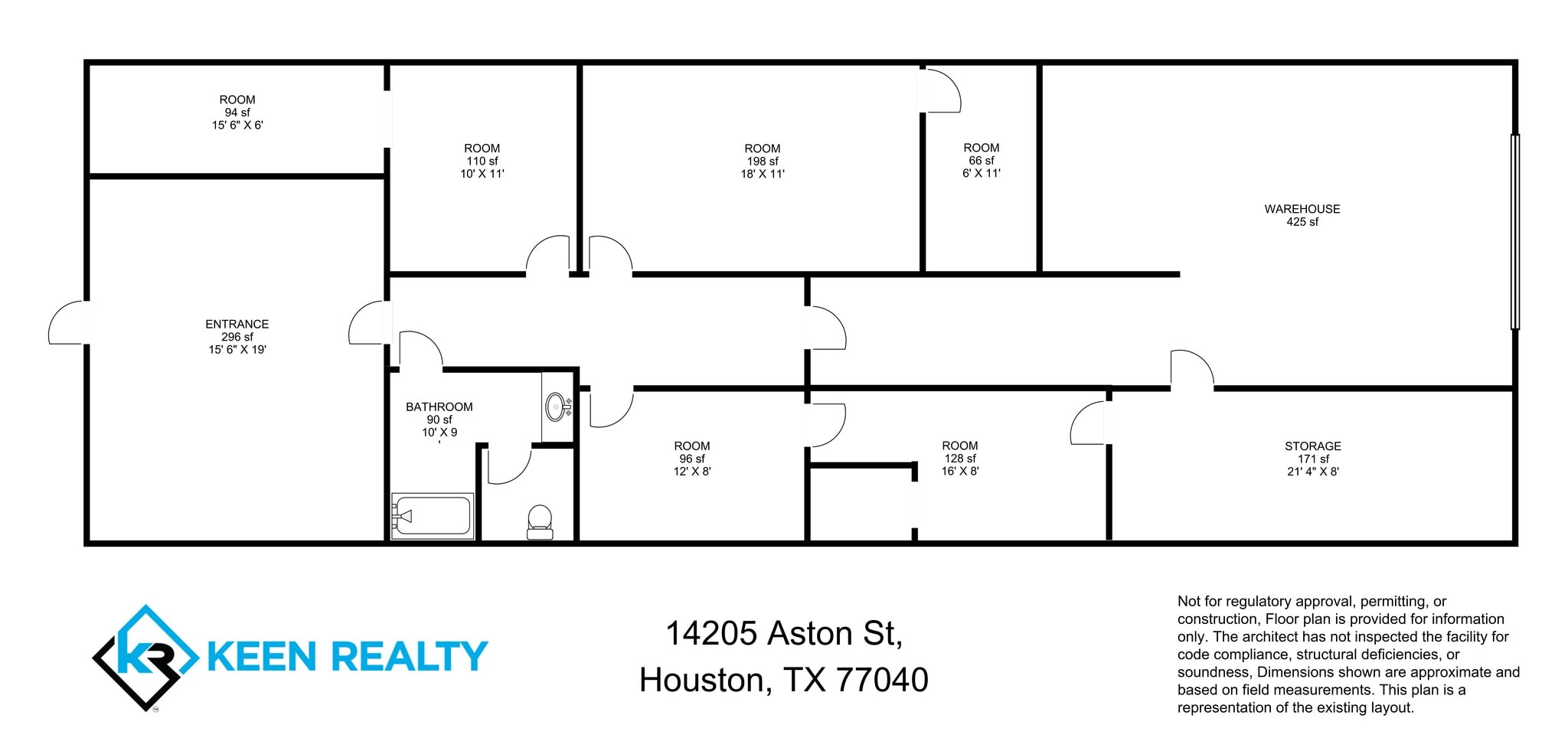 14201-14227 Aston St, Houston, TX à louer Plan de site– Image 1 sur 1