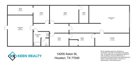14201-14227 Aston St, Houston, TX à louer Plan de site– Image 1 sur 1