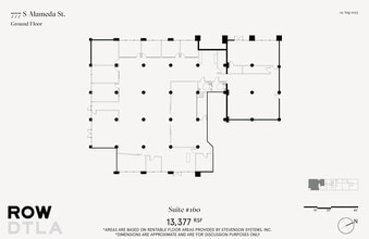 777 S Alameda St, Los Angeles, CA à louer Plan d’étage– Image 1 sur 1