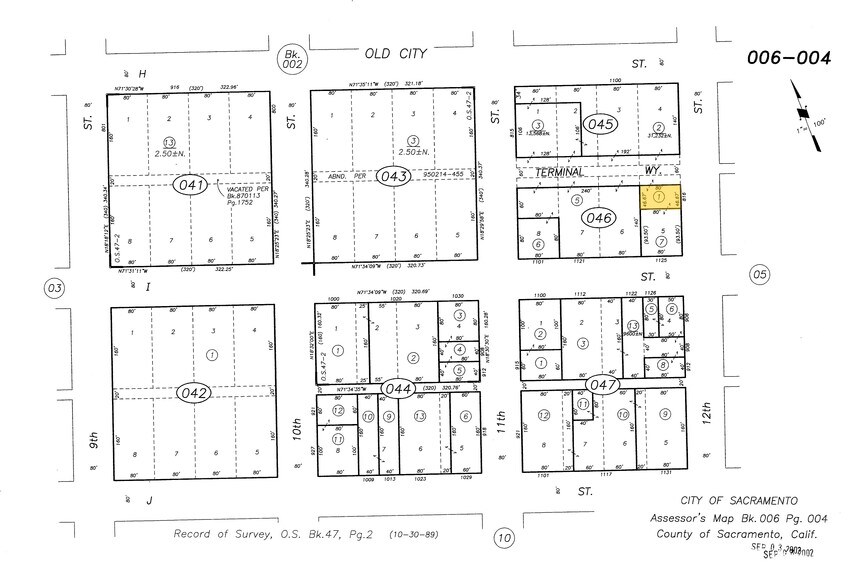816 12th St, Sacramento, CA à vendre - Plan cadastral – Image 3 sur 3