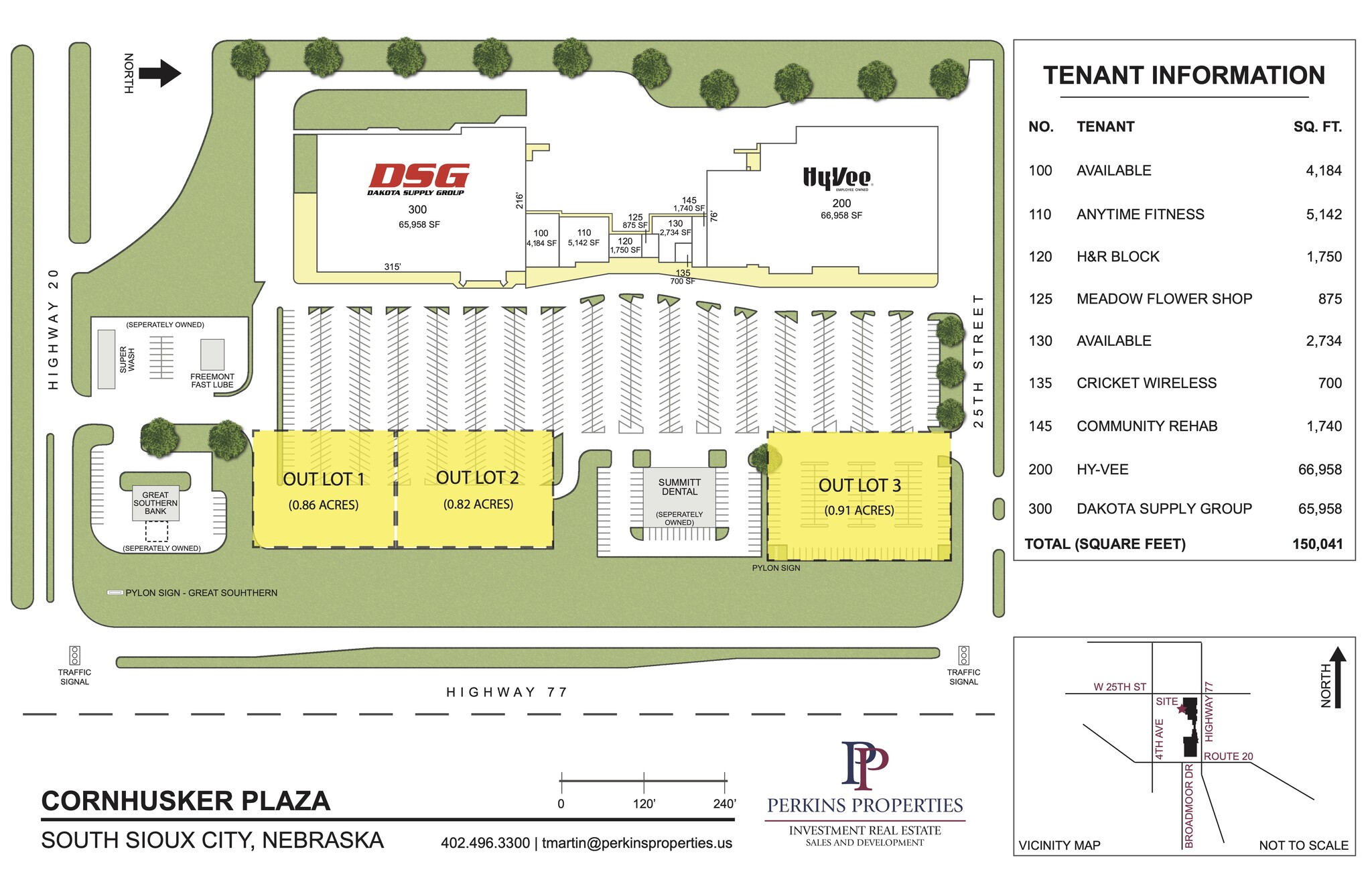 2738 Cornhusker Dr, South Sioux City, NE à louer Plan de site– Image 1 sur 2