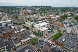 200 N Highland Ave, Pittsburgh, PA - VUE AÉRIENNE  vue de carte