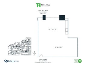 5310 Harvest Hill Rd, Dallas, TX à louer Plan d’étage– Image 1 sur 3