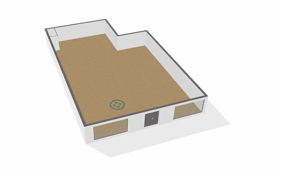 Local commercial dans Serres-Castet à louer - Plan d’étage – Image 3 sur 4