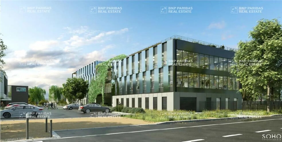 Bureau dans Champs-sur-Marne à louer - Plan d’étage – Image 2 sur 4
