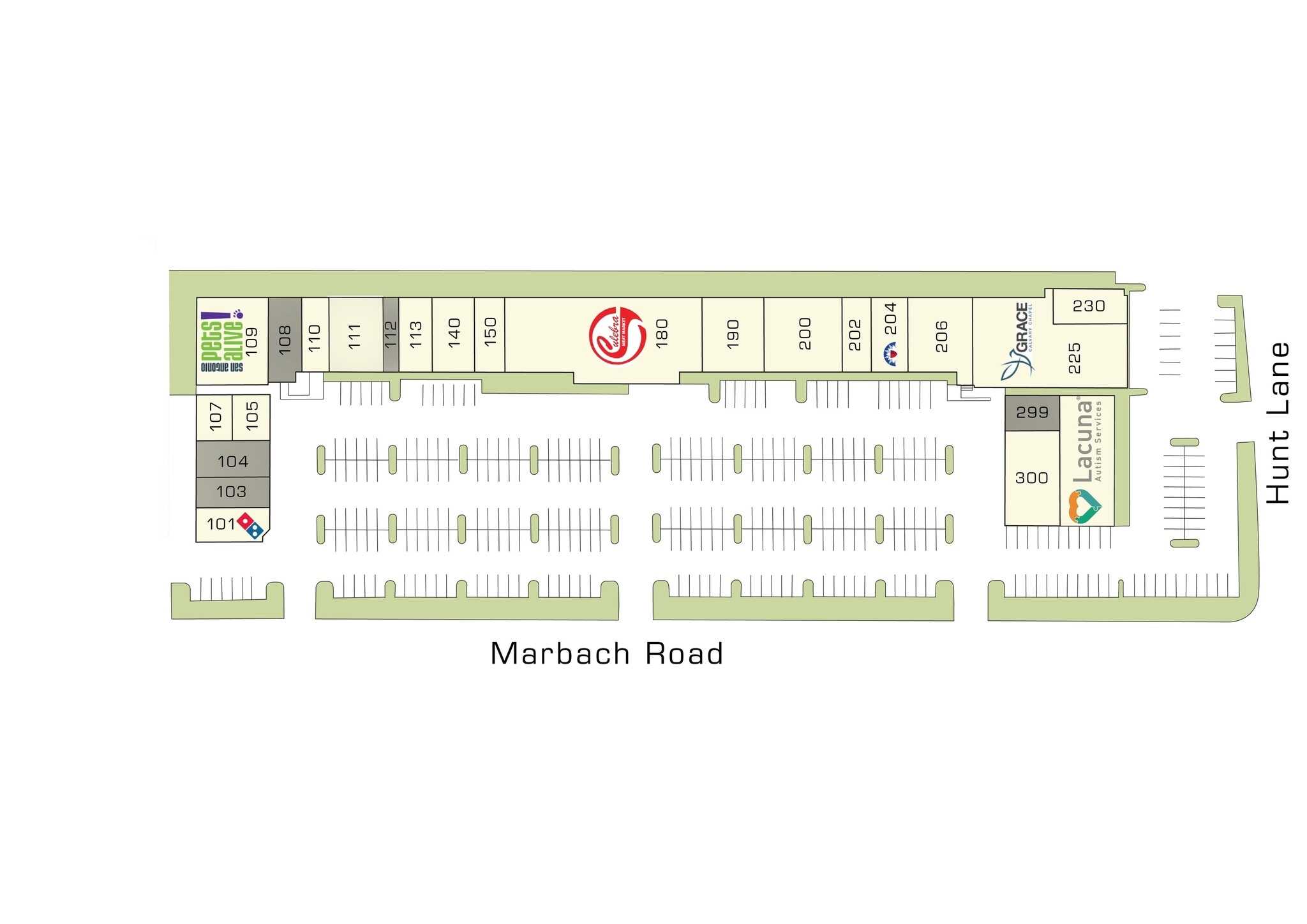 9107 Marbach Rd, San Antonio, TX à louer Plan de site– Image 1 sur 1