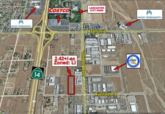 Plus de détails pour Ave L-8 10th St, Lancaster, CA - Terrain à vendre