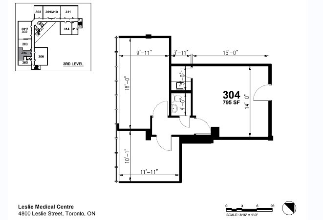 4800 Leslie St, Toronto, ON à louer Plan d’étage– Image 1 sur 1