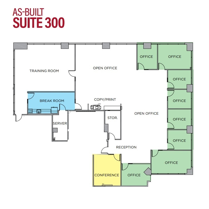 7676 Hazard Center Dr, San Diego, CA à louer Plan d’étage– Image 1 sur 1