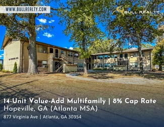 Plus de détails pour 877 Virginia Ave, Atlanta, GA - Logement à vendre
