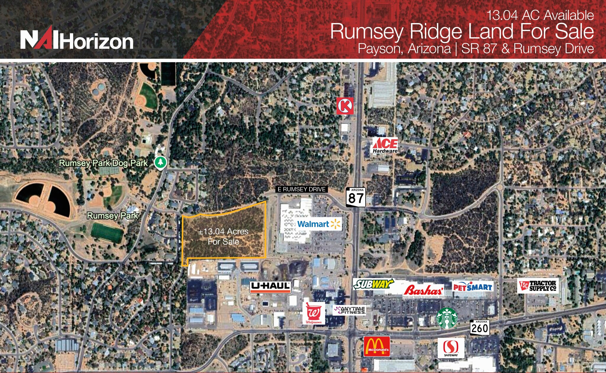 SR 87, Payson, AZ à vendre Aérien– Image 1 sur 2