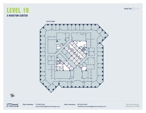 1301 McKinney St, Houston, TX à louer Plan d’étage– Image 1 sur 1