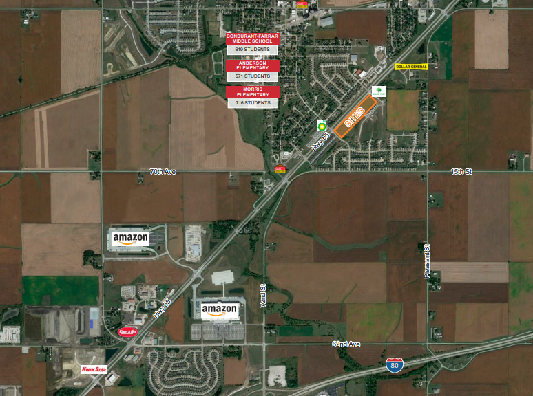 Highway 65 and Lincoln St, Bondurant, IA à louer - Aérien – Image 2 sur 2