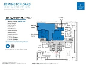525 Oak Centre Dr, San Antonio, TX à louer Plan d’étage– Image 1 sur 1