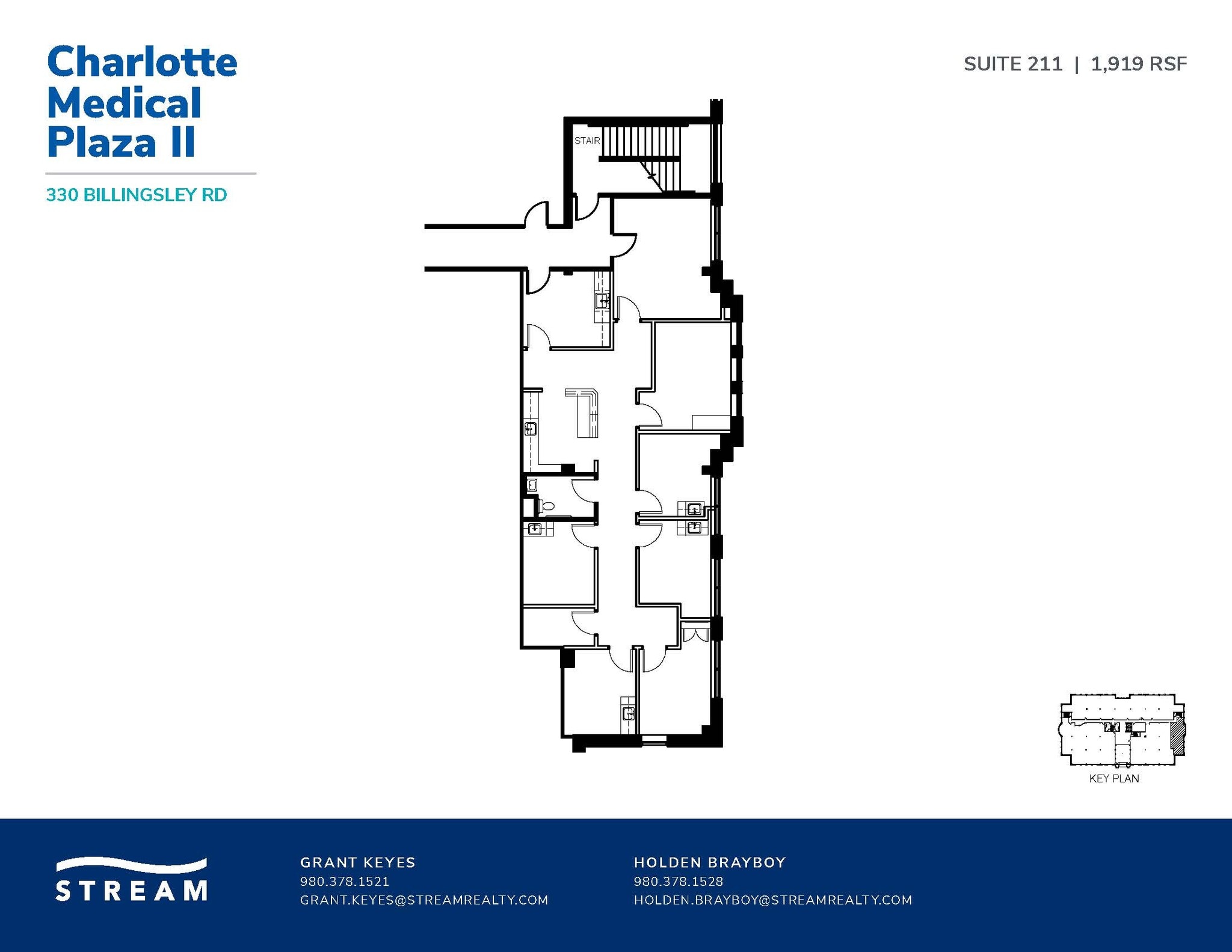 330 Billingsley Rd, Charlotte, NC à louer Plan d’étage– Image 1 sur 1