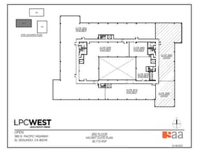 300 N Pacific Coast Hwy, El Segundo, CA à louer Plan d’étage– Image 1 sur 1