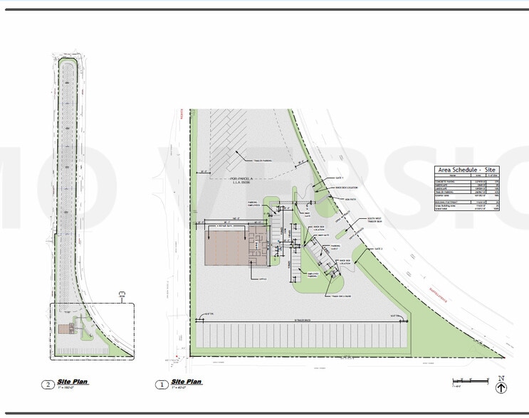 SW Quadrant of Harvill Ave & Orange Ave, Perris, CA à vendre - Plan de site – Image 2 sur 2