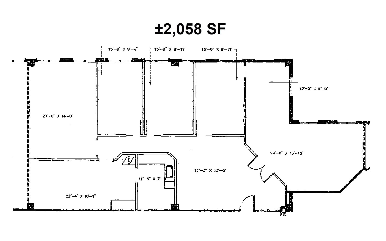 7951 SW 6th St, Plantation, FL à louer Plan d’étage– Image 1 sur 1