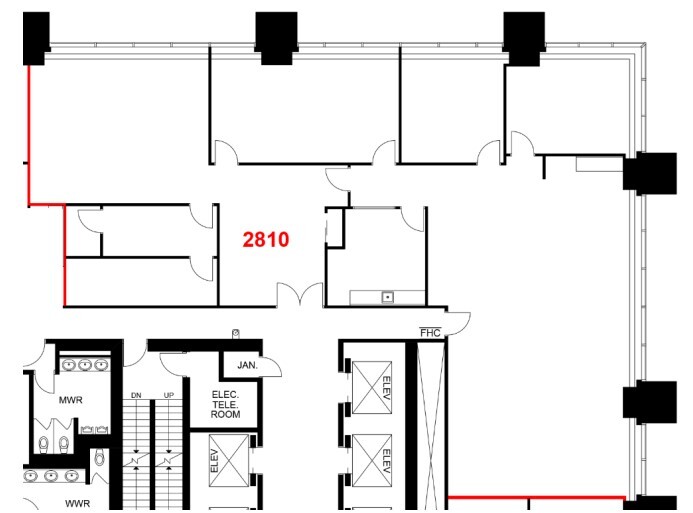 401 Bay St, Toronto, ON à louer Plan d’étage– Image 1 sur 1